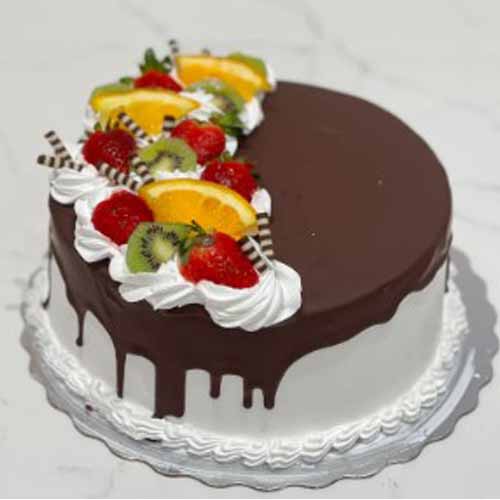 6 Inch Classic Eggless Chocolate Cake